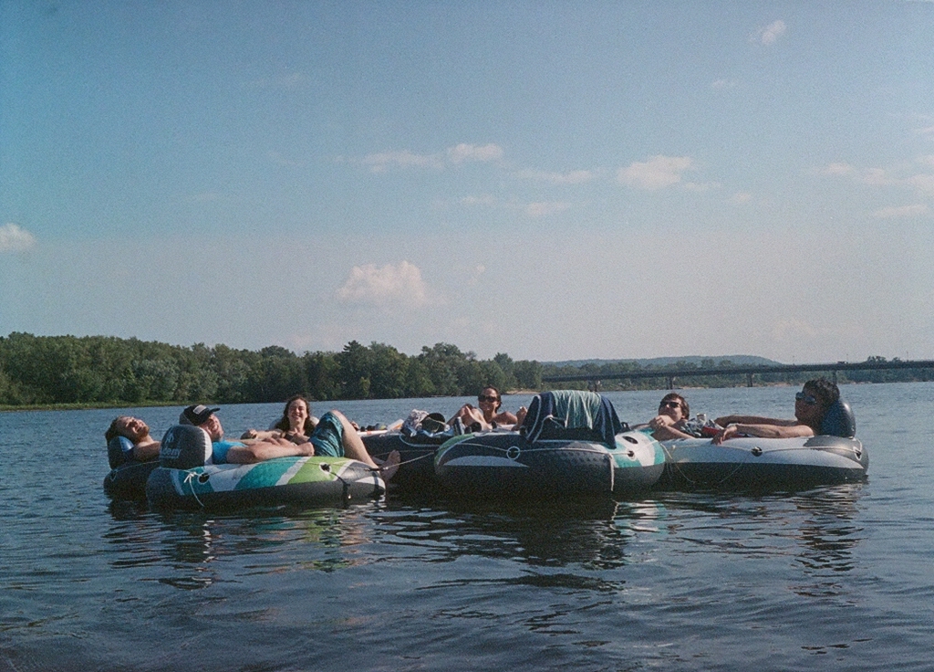 floating